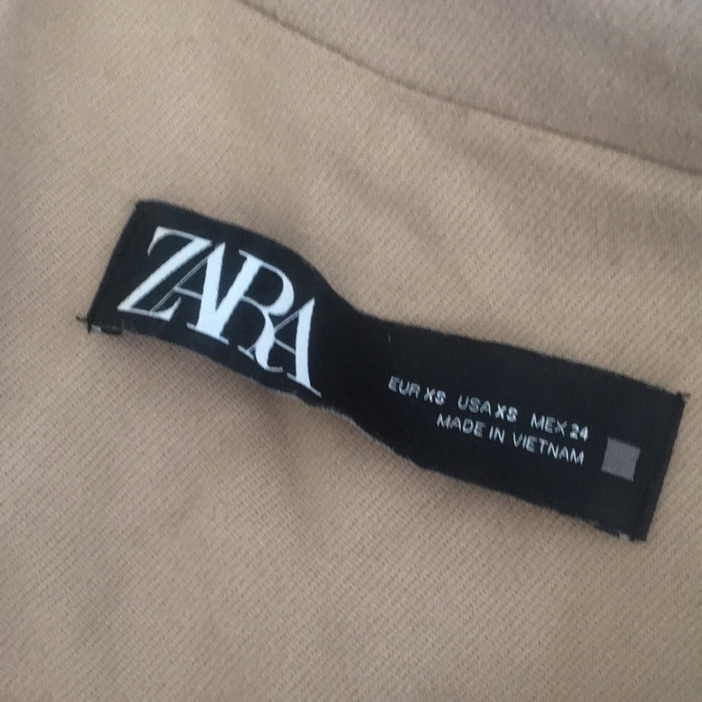 Zara soft loose oversized blazer beige - Picture 6 of 6